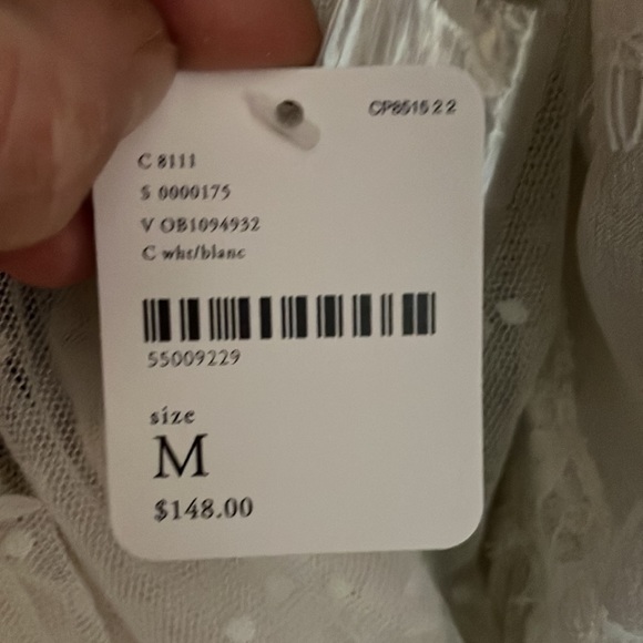 Free People NWT Corset Polka Dot Netting Kimono - Picture 10 of 10